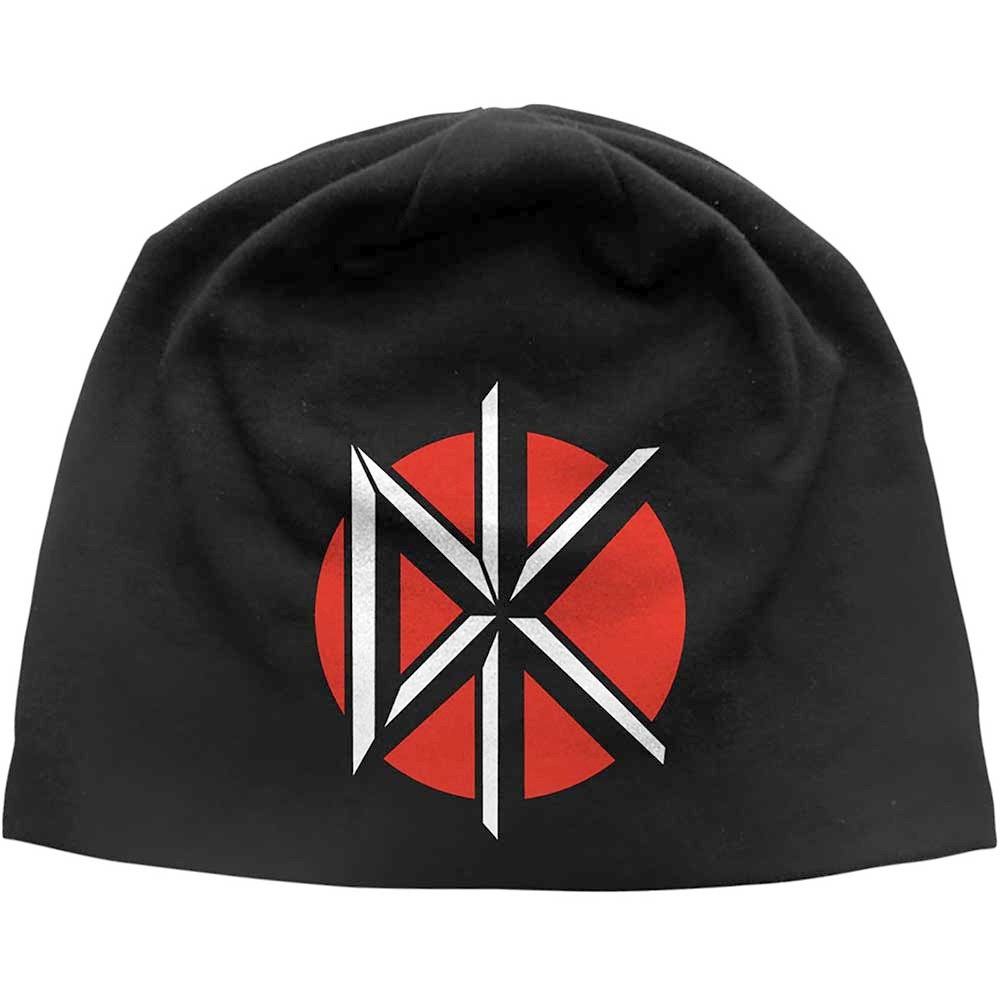 Dead Kennedys - DK Logo JD Print Beanie Muts - Zwart